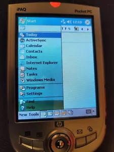 HP iPAQ Pocket PC h1930-handheld-Windows mobile 2003 Pro-S3C2410 203 MHz - - Foto 1 di 7