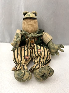 Vintage 1996 My Frog Collection 12" Shelf Sitter Frog Stuffed FAST SHIP! - Picture 1 of 8