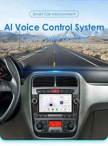 Autoradio Navigatore Android 13 2+32gb Fiat Grande Punto Carplay-Android-auto - Afbeelding 1 van 23
