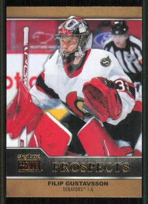 2021-22 Metal Universe Skybox Premium Prospects #PP27 Filip Gustavsson - Image 1 of 2