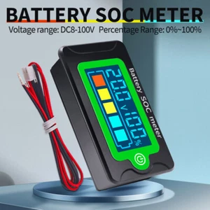 18650 26650 Digital Lithium Li-ion Battery Tester Meter Voltage/Amp/Ohm/Capacity - Picture 1 of 4