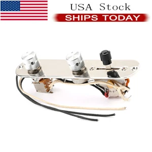 Low Noise Loaded Prewired Guitar Control Plate Assembly for Telecaster Tele TL - Picture 1 of 9