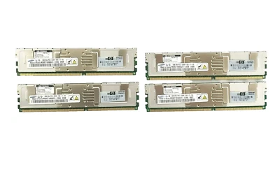 Samsung 32gb (4 x 8GB)  2Rx4 PC2-5300F M395T1K66AZ4-CE66  8GB EACH - Image 1 of 3