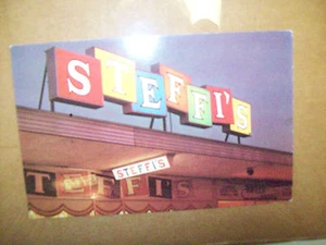 PLEXIGLAS ADV POSTKARTE STEFFI'S MUSTERSCHILD ROHM & HAAS PHILADELPHIA - Bild 1 von 2