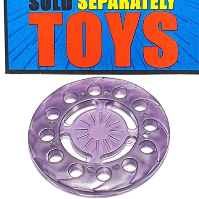 Transformers Beast Wars Manterror ION DISC predacon deluxe purple weapon part - Image 1 of 4