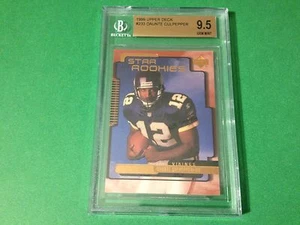 Novato Daunte Culpepper 1999 cubierta superior BGS 9,5 gema como nuevo - Imagen 1 de 2