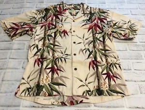 Newt at the Royal Hawaiian Bark Cloth Bamboo look Shirt XS - Picture 1 of 6