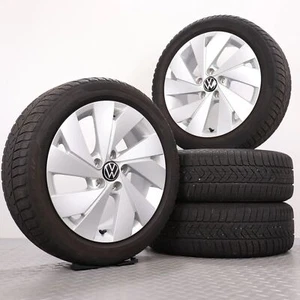 Winterräder 17 Zoll VW Golf 8 5H VIII Original Alufelgen 5H0601025B Winterreifen - Bild 1 von 10