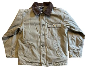 GAP BOYS KIDS BARN COAT GREEN SIZE M (7-8) - Picture 1 of 9