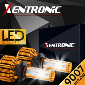 XENTRONIC LED HID Headlight Conversion 9007 HB5 6000K 1991-1997 Mercury Cougar - Picture 1 of 8