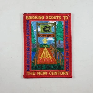 2000 Camp Delmont Bridging Scouts to the New Century Musser Reservation Patch - Picture 1 of 6