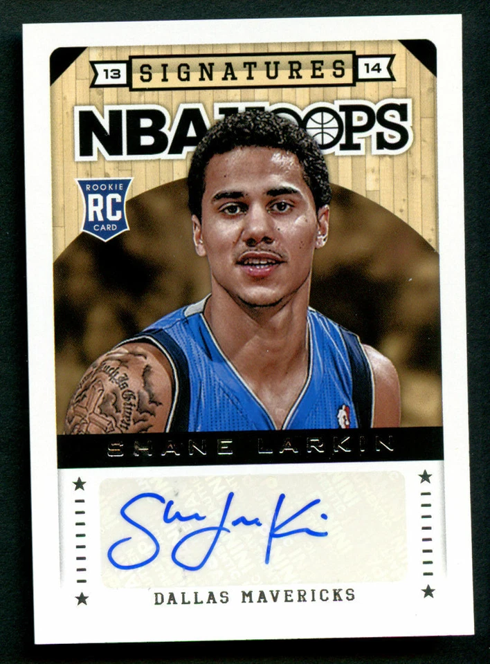 Tarjeta de firmas Panini Hoops 2013-14 autografiada firmada por Shane Larkin #179 Foto 1 de 1
