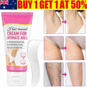 Intimate Hair Removal Cream Hair Removal Cream for Private Areas for Pubic Hair - Picture 1 of 10