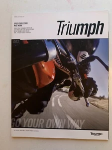 2008 Triumph Speed Triple Dealer Brochure - Bild 1 von 6