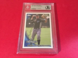 Noah Syndergaard Mets 2010 Topps Pro Debut Signed Auto Beckett BAS Slabbed - Picture 1 of 1