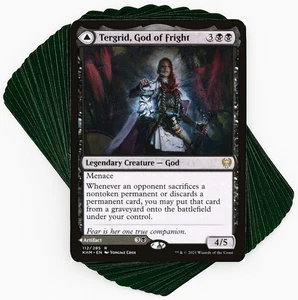 ***Custom Commander Deck*** Tergrid, God of Fright - Sacrifice & Discard - MTG - Picture 1 of 6
