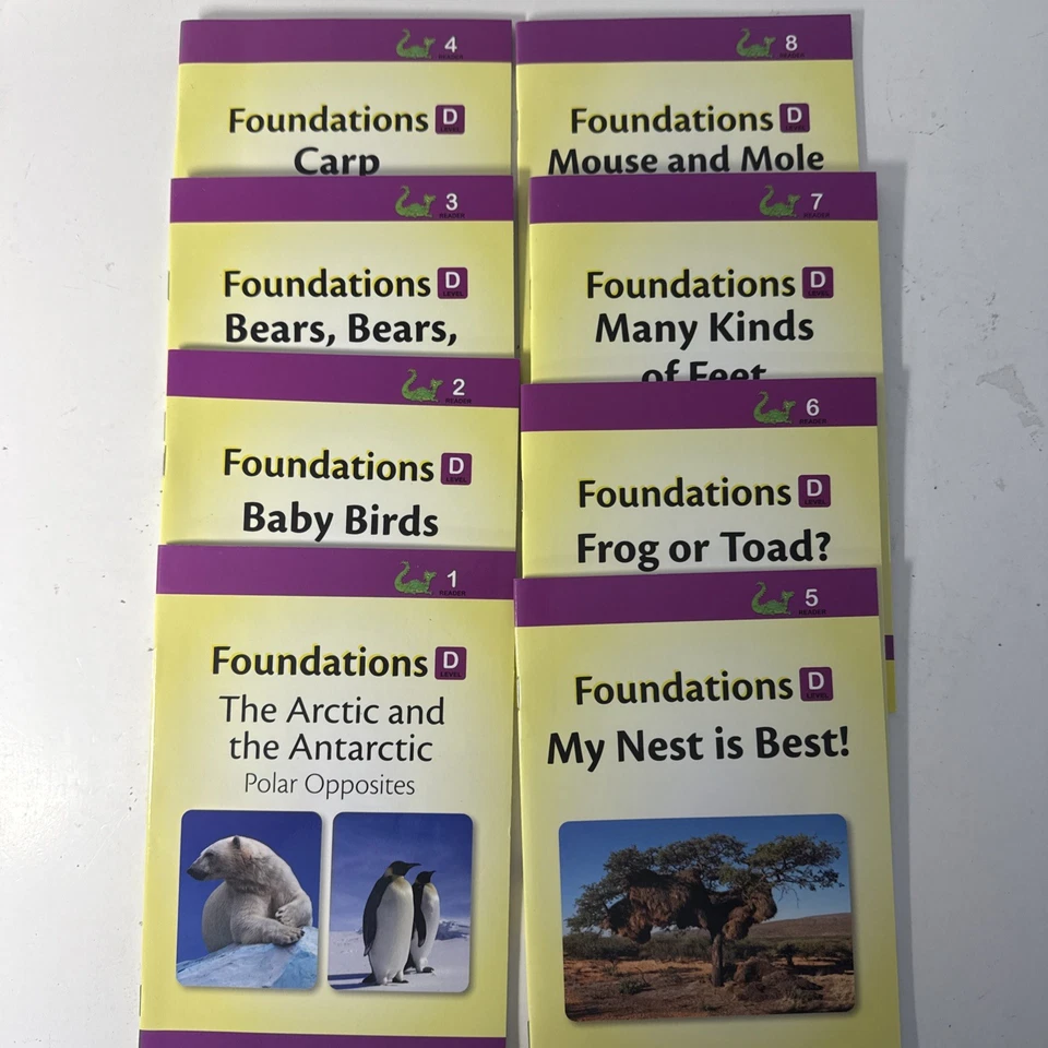 Foundations D Readers FULL SET - Paperback By Denise Eide - Brand New  - Image 1 of 1