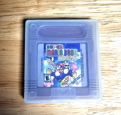 Super Mario Bros Deluxe - for Nintendo Game Boy Color GBC or Gameboy Advance - Image 1 of 4