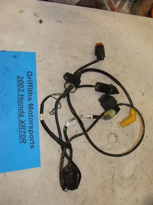 02 本田 XR70R OEM cdi 盒点火线圈杀死钥匙开关线束 — 第 1/4 张图片