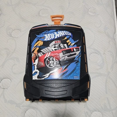 Hot Wheels Carry Case With 50 Cars Holds 100 Cars As Shown ￼ - Image 1 of 4