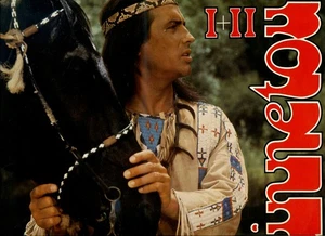 Doppel LP WINNETOU 1 + 2 Karl May + Sammelbilder-Album,  Metronome 1977 - Picture 1 of 6