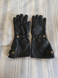 Vintage Leather Riding gloves Motorcycle Biker Great Condition - Picture 1 of 9