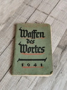 Minibüchlein Waffen des Wortes 1941 Spruch und Lied für jeden Tag - Bild 1 von 6