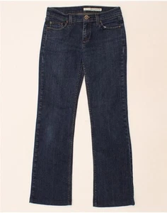 DKNY Womens Bootcut Jeans US 4 Small W30 L29 Navy Blue Cotton BP16 - Picture 1 of 3