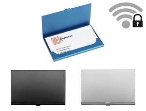 Visiten- & Kreditkartenetui RFID Blocker ALU Wallet Schutzhülle Cover Mappe - Bild 1 von 5