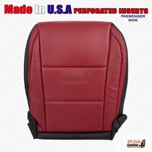 2016 -2020 For Lexus GS350 F-Sport Passenger Bottom Perforated Leather Cover Red - Picture 1 of 9