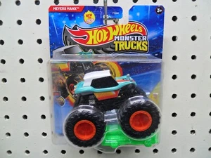 hot wheels monster trucks teal Meyers Manx Crash Legends - Picture 1 of 3