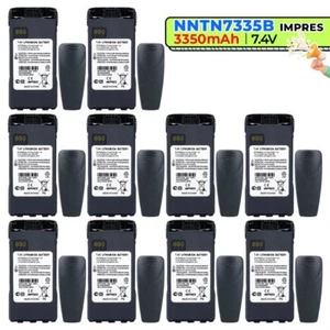 10X NNTN7335 3350mAh IMPRES Type-C Batterie de Charge pour Motorola XTS1500 XTS2500 - Photo 1/12