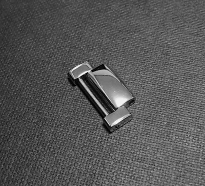 Cinto de ligação Breguet genuíno 1,9 cm largura rosca de parafuso lateral totalmente brilhante - Imagem 1 de 4