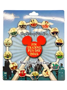Riesenrad Hidden Mickey 14 Pin Set - Bild 1 von 5