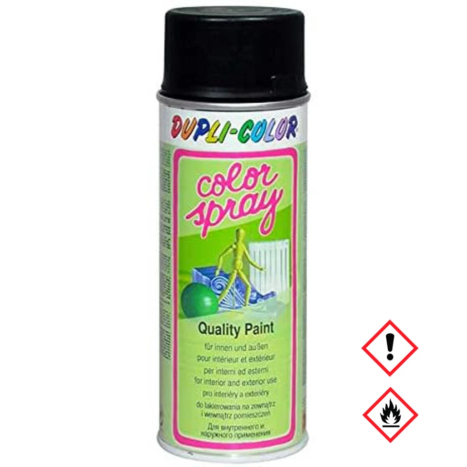 Dupli Color Color Spray Farbton in Tiefschwarz und Matt 400ml - Bild 1 von 1