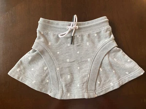 Girls BURBERRY Gray And White TB Logo Skirt Size 4Y 104cm 4T - Picture 1 of 6