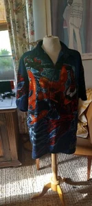 Camisa de hombre vintage 2001 Marvel Spiderman Carnage con estampado completo con botones L - Imagen 1 de 5