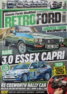 Retro Ford Magazine - issue 216-3.0 essex capri - Picture 1 of 1