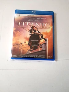BLU-RAY ”TITANIC” COMO NUEVO 2 DISCOS EDICION ESPECIAL JAMES CAMERON LEONARDO DI - Picture 1 of 2