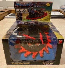 VINTAGE 1983 Mattel MOTU Masters of The Universe He Man ROTON NIB MOC 4892