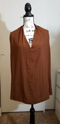 Le Chateau Women's Blouse Size XL/TG Color Brown - Image 1 of 4