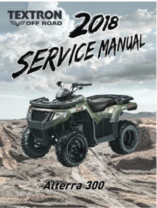 Arctic Cat Alterra 300 Service Manual | 2018 | MAILED CD OR USB - Bild 1 von 12