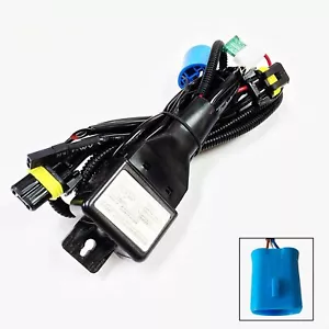 NEW 9007 Bi-Xenon HID Relay Harness 35W 55W Dual H/L Wiring Controller + Fuse - Bild 1 von 8