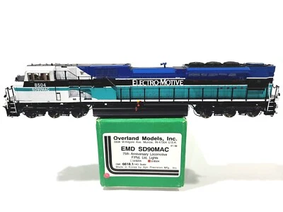 Overland OMI EMD SD90MAC 75th Anniv. Electro-Motive #8504 HO Brass #6618.1 DCC - Image 1 of 4
