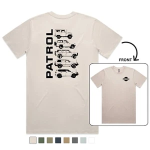 Nissan Patrol G60 MQ GQ GU Y62 4WD Car T-Shirt - Picture 1 of 33