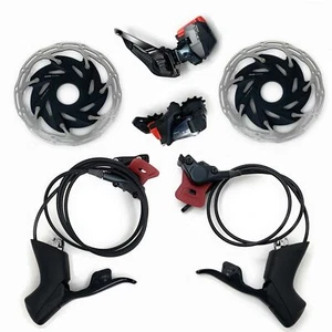 ALL NEW SRAM Force AXS 2X Electronic HRD Road Groupset 12-Speed Flat Mount - Picture 1 of 5