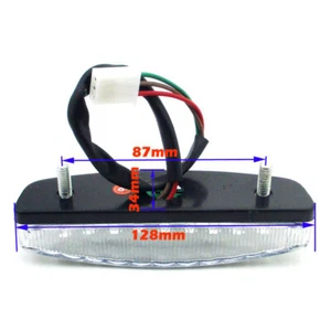 12V LED ATV Rear Tail Brake Light For 50cc 70cc 90cc 110cc 4 Wheeler ATV Quad - Picture 1 of 8