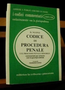 IL NUOVO CODICE DI PROCEDURA PENALE / codici commentati La Tribuna 1997/98 - Imagen 1 de 1