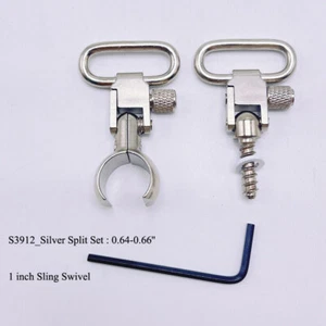 Gun Sling QD Swivels Fit Magnum Split Barrel For Winchester 94 Marlin 336 - Picture 1 of 14