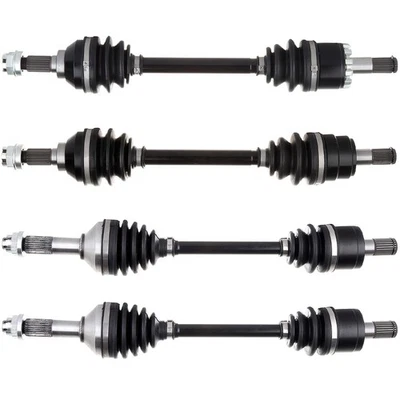 4X CV Joint Axles Rear Front Right Left For 2006-13 Kawasaki Brute Force 650 ATV Foto 1 de 4